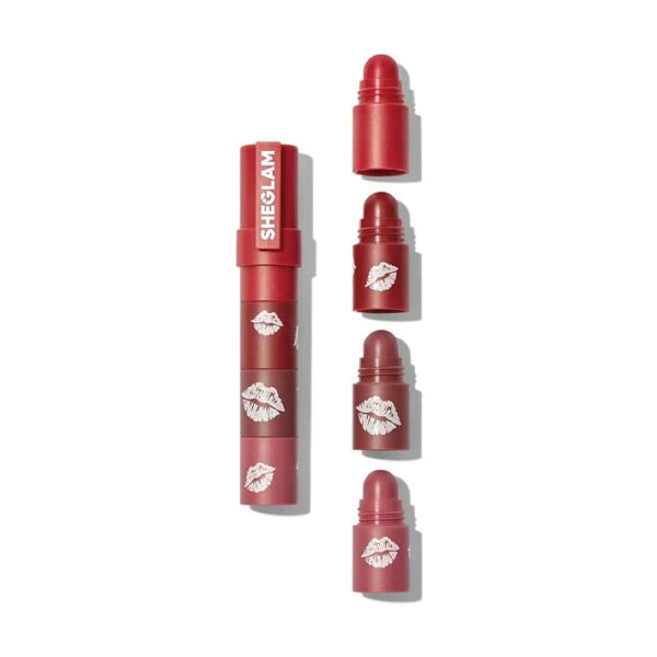 رژ لب 4 در 1 شیگلم Mega رنگ Pink Petal