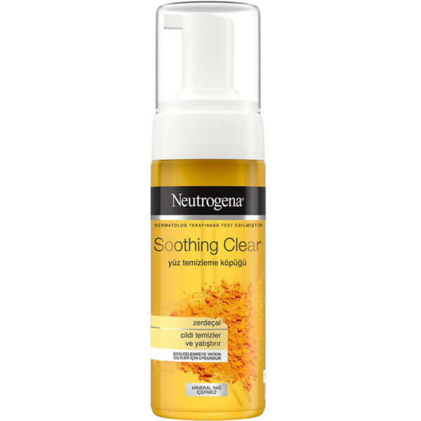 فوم شستشو صورت نوتروژینا زردچوبه Soothing Clear