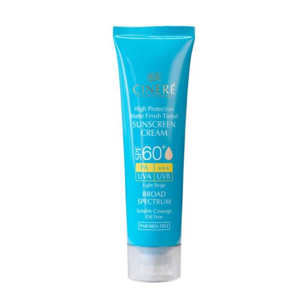 کرم ضد آفتاب رنگی +SPF60 سینره