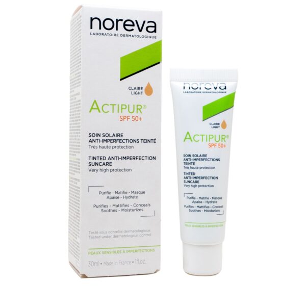 کرم ضد آفتاب رنگی اکتی پور نوروا +SPF50