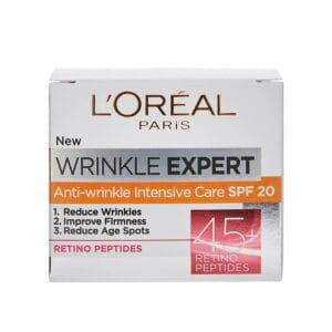 کرم روز ضد چروک و ضد آفتاب spf20 لورال
