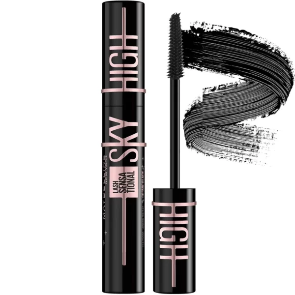 ریمل بلند کننده بسیار مشکی میبلین اسکای های Maybelline Lash Sensational Sky High Cosmic Black