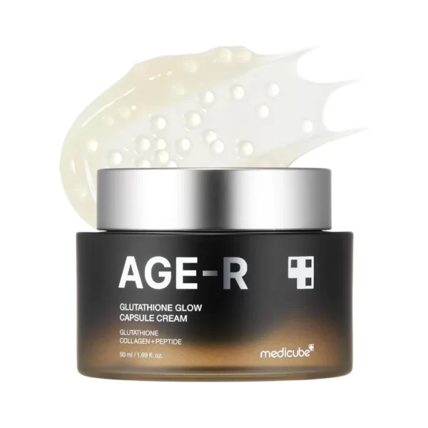 کرم کپسولی گلوتاتیون مدی کیوب MEDICUBE age r glutathione glow capsule cream