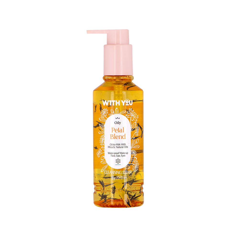 شوینده صورت و پاک کننده آرایش روغنی ویت یو petal blend