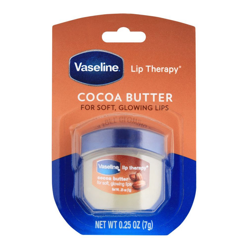 بالم لب کاسه ای وازلین مدل Cocoa Butter وزن 7 گرم بالم لب کاسه ای وازلین مدل Cocoa Butter وزن 7 گرم