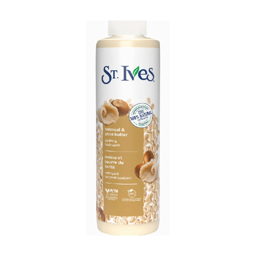 شامپو بدن تسکین دهنده سنت ایوز مدل Oatmeal & Shea Butter