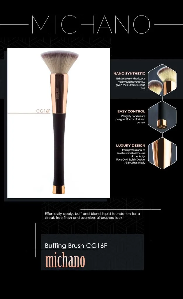 براش بافینگ میچانو CG16F براش بافینگ میچانو CG16F مدل Buffing Brush