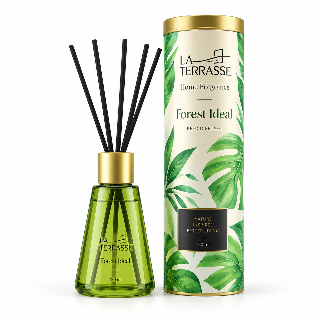 69401d82-5474-4b01-a3a7-fcf0ced5f164 عطر خانه لاتراس فارست ایدیل حجم 120 میل - Image 1
