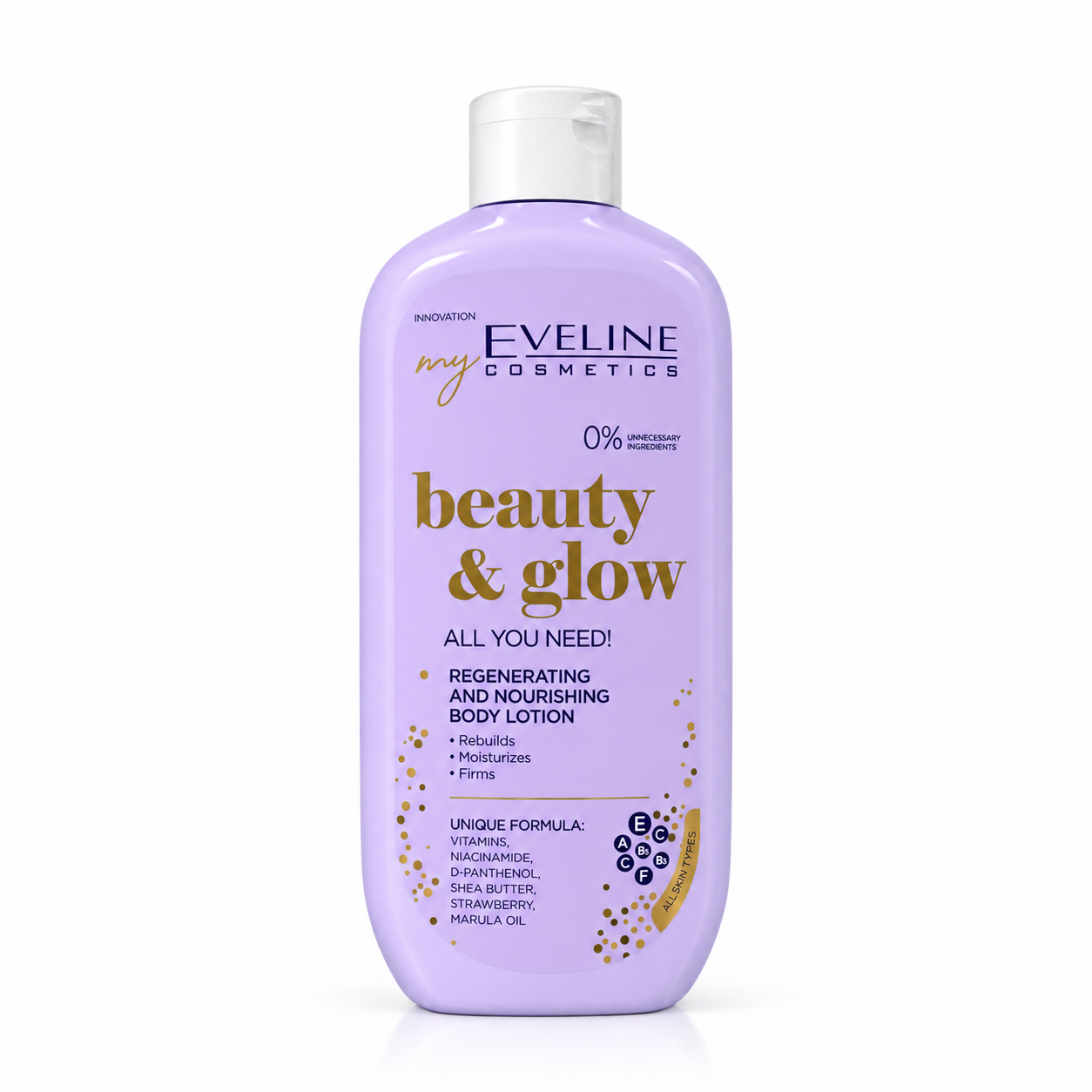 ChatGPT Image Sep 15, 2026, 04_19_17 PM لوسیون بدن بازسازی کننده و مغذی اولاین Beauty & Glow All You Need حجم 350 میلی لیتر - Image 1