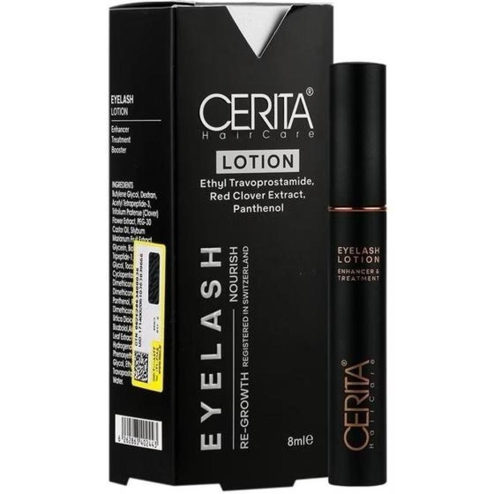 Cerita Eyelash Lotion 8ml محلول تقویت کننده مژه سریتا مدل لوشن حجم 8 میل