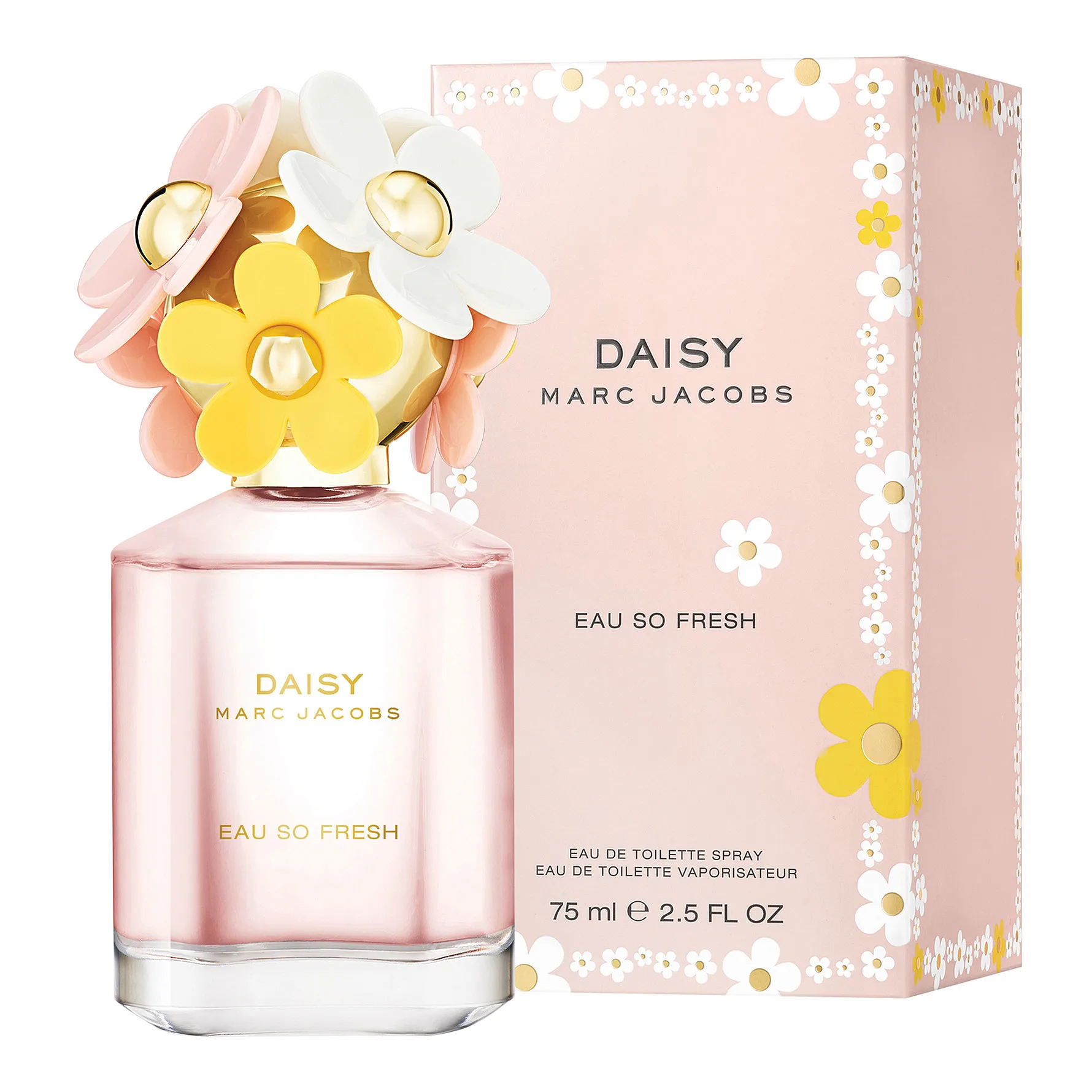 marc-jacobs-daisy-eau-so-fresh-eau-de-toilette-75ml ادوتویلت زنانه مارک جیکوبز Daisy Eau So Fresh حجم 75 میلی لیتر