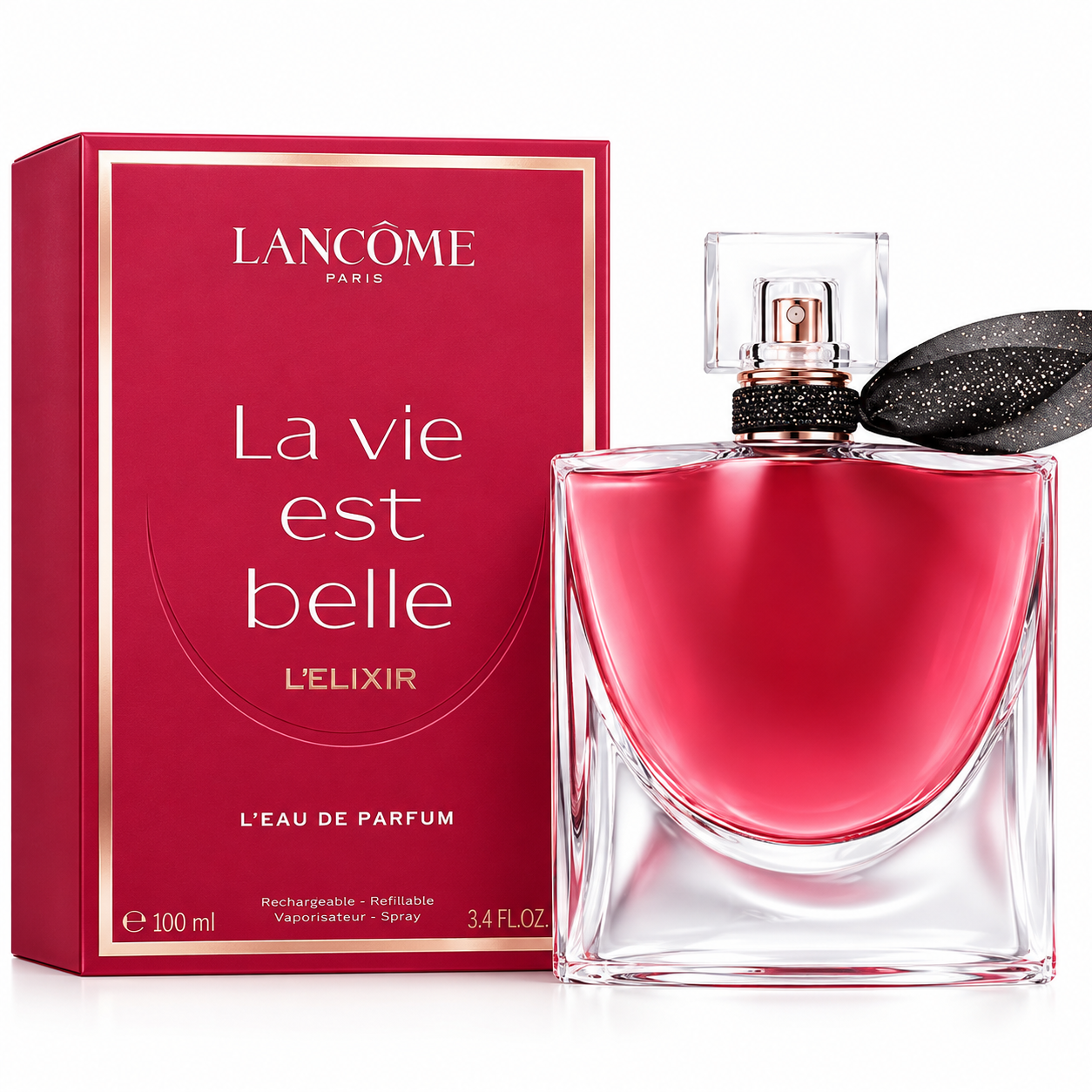 ادو پرفیوم زنانه لانکوم مدل La Vie Est Belle L'Elixir حجم 50 میلی لیتر