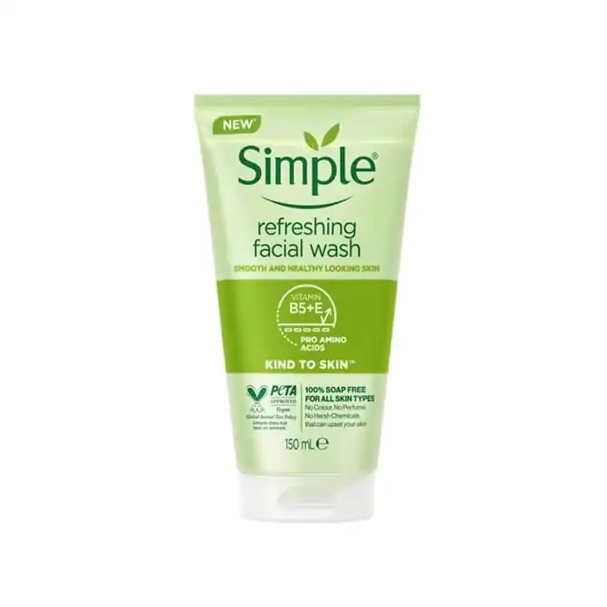 شوینده صورت سیمپل refreshing facial wash شوینده صورت سیمپل refreshing facial wash