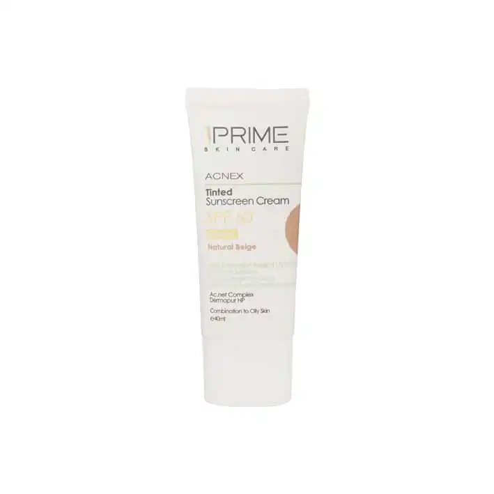 ضدآفتاب-رنگی-پرایم-مدل-Oil-Free-با-SPF60-بژ-طبیعی ضدآفتاب رنگی پرایم مدل Oil Free با SPF60
