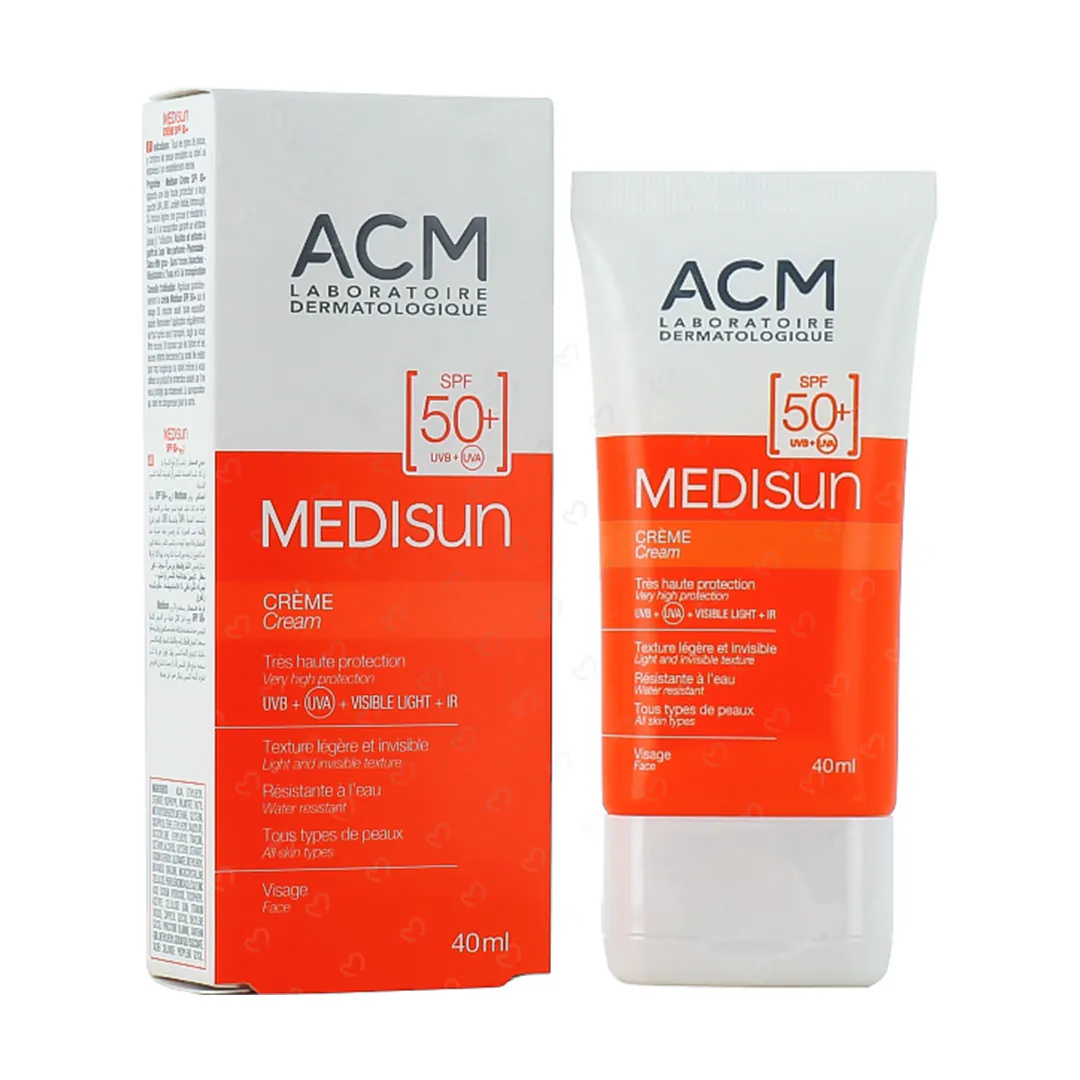 مدیسون ژل کرم ضد آفتاب ای سی ام مدل Medisun SPF50