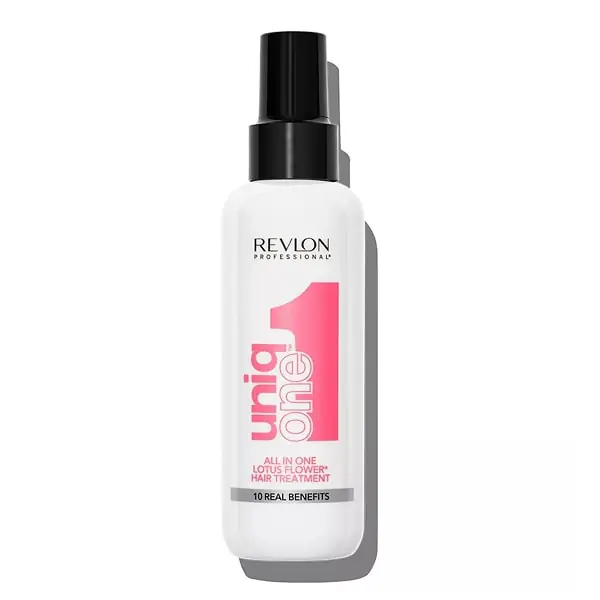 UNIQONE™-HAIR-TREATMENT-LOTUS-FLOWER-FRAGRANCE-4 اسپری موی 10 کاره صورتی رولون Revlon