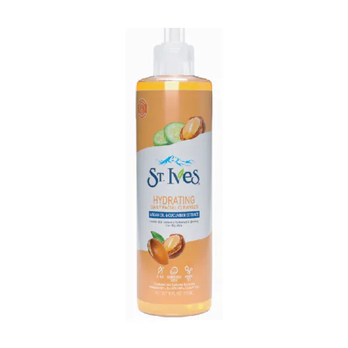03-St-Ives-Argan-Cucumber-Hydrating-Facial-Cleanser-500x500 ژل شستشوی آرگان و خیار آبرسان سنت ایوز 300 میلی لیتر - تصویر 1