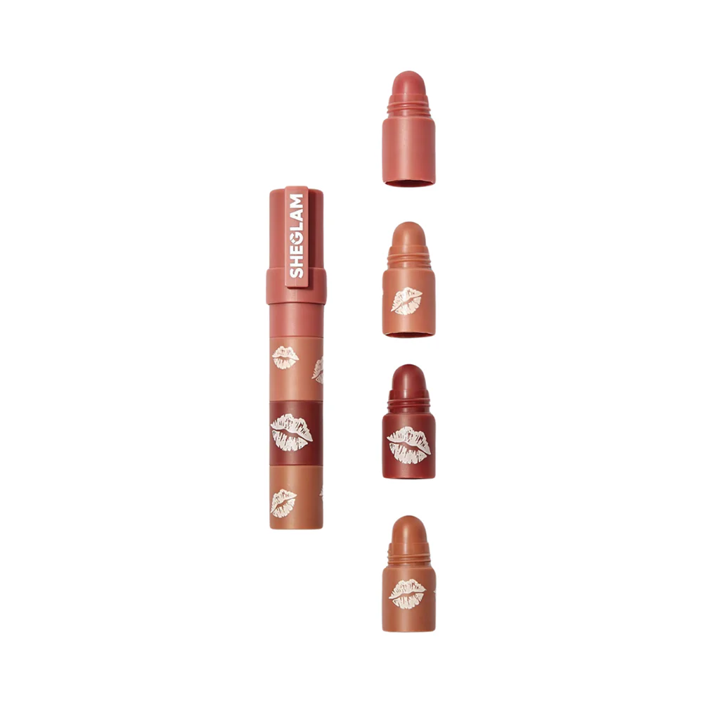 d250661c-a855-410d-8d50-0b717365d61a_output رژ لب شیگلم مدل Mega Lip Stacks رنگ Bare Stack چهار رنگ
