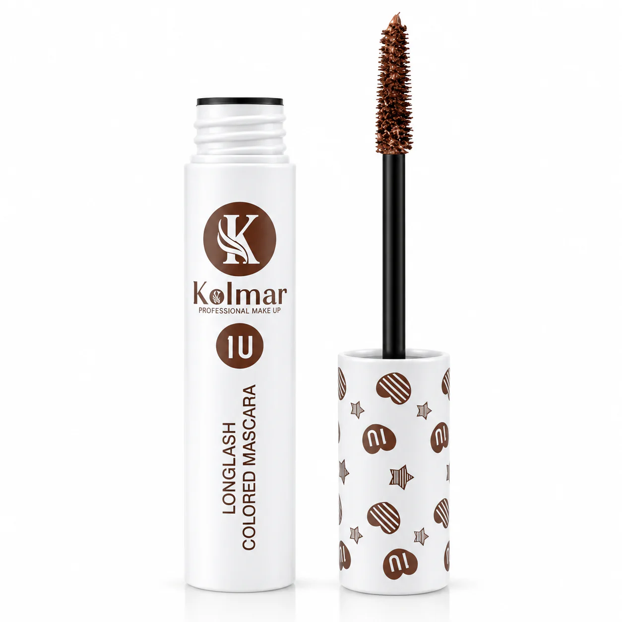 1c15b52e-e905-4f58-8295-fd125594ded3 ریمل رنگی قهوه ای کولمار Longlash Colored Mascara - تصویر 1