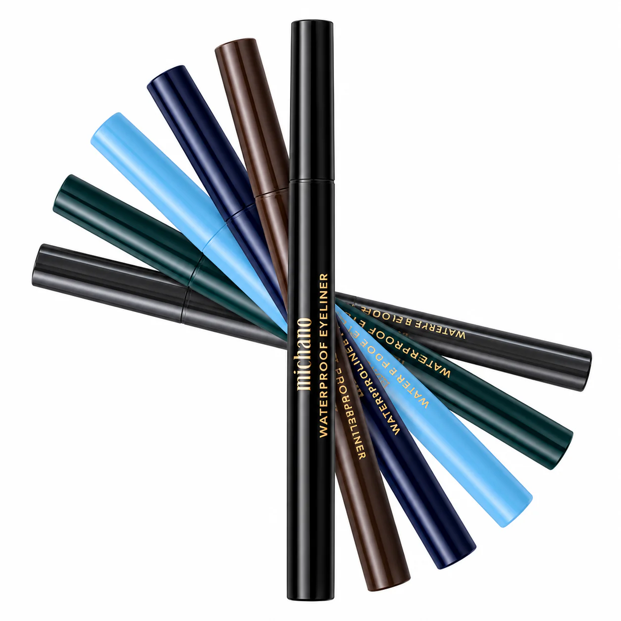 ChatGPT Image Sep 6, 2026, 03_09_40 PM خط چشم رنگی ماژیکی میچانو Waterproof Eyeliner