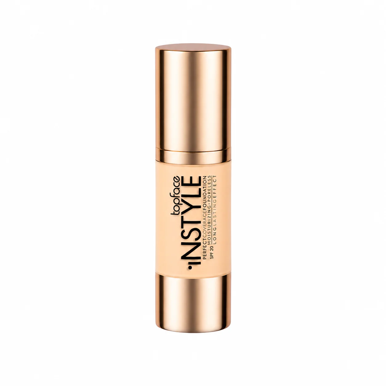 ChatGPT Image Sep 6, 2026, 04_44_49 PM کرم پودر پمپی تاپ فیس Instyle Perfect Coverage SPF20 حجم 30 میلی لیتر - Image 1