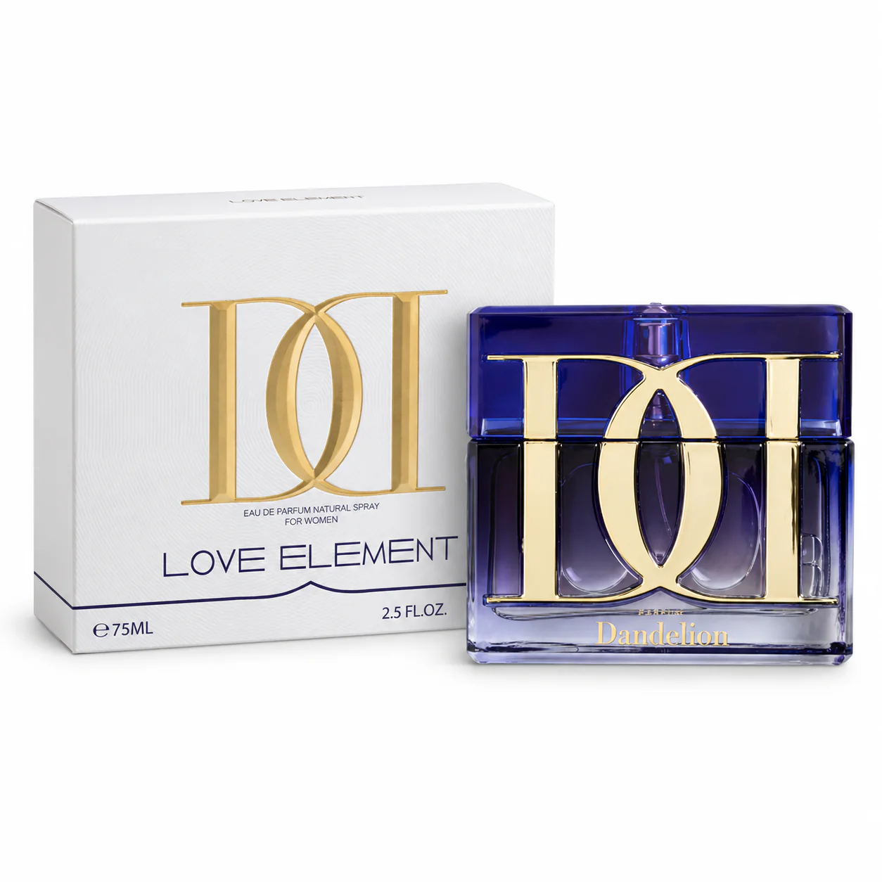 ChatGPT Image Sep 8, 2026, 07_03_03 PM ادو پرفیوم زنانه دندلیون مدل Love Element حجم 75 میلی لیتر - Image 1