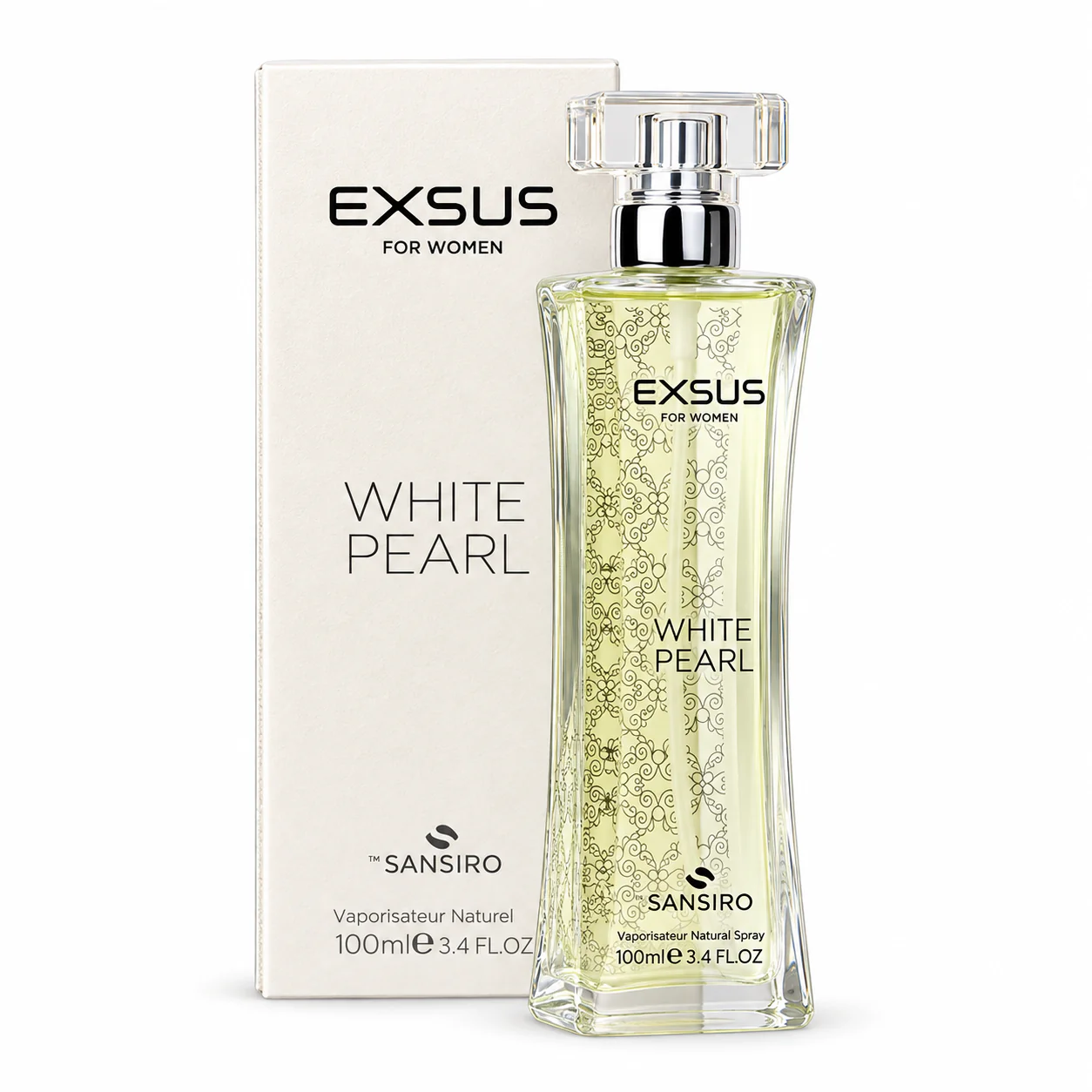 fa36c914-718a-438d-9a58-9e42d73260b8 ادو پرفیوم زنانه سن سیرو مدل Exsus White Pearl حجم 100 میلی لیتر - تصویر 1